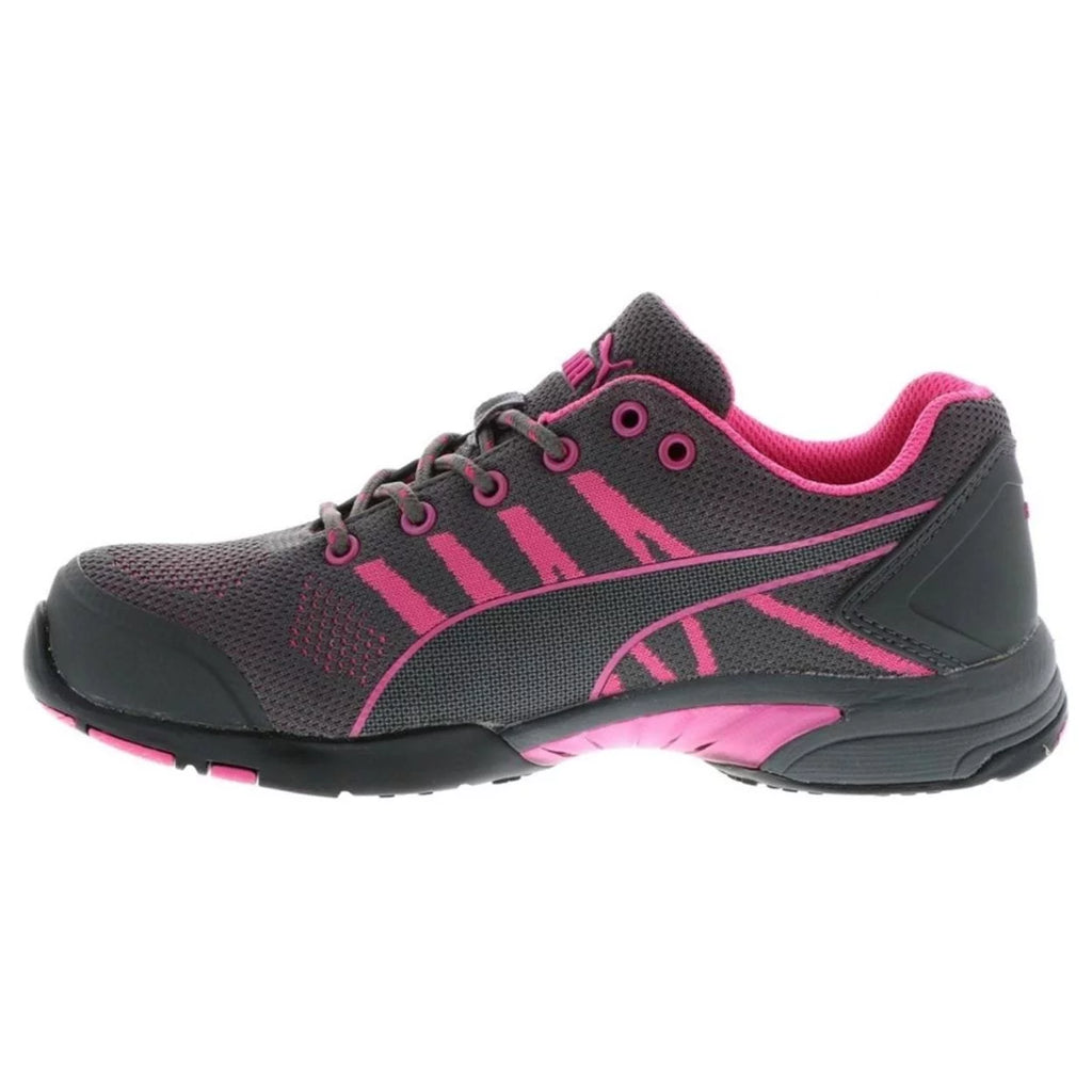 Pink Steel Toe Knit Safety Shoe V272