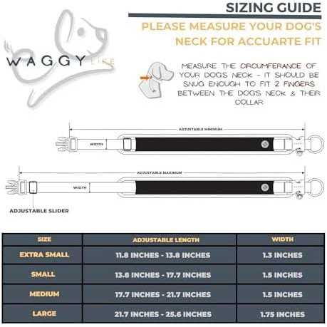 Adjustable Reflective Padded Dog Collar S16994