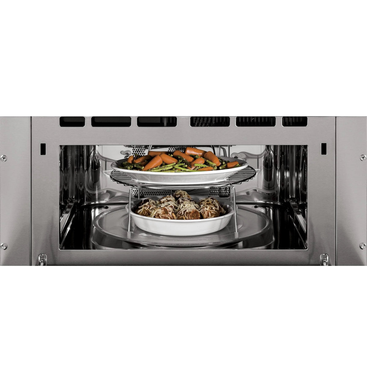 30 Inch Electric Single Wall Oven Black Stainless Steel C21584