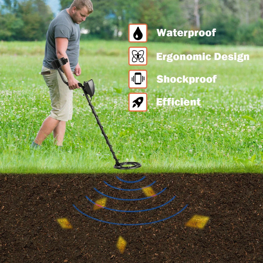 Metal Detector Kit with Waterproof Search Coil B415093