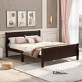 Full Size Wood Platform Bed O615389