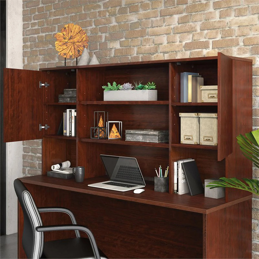 72" Engineered Wood Storage Hutch Q605