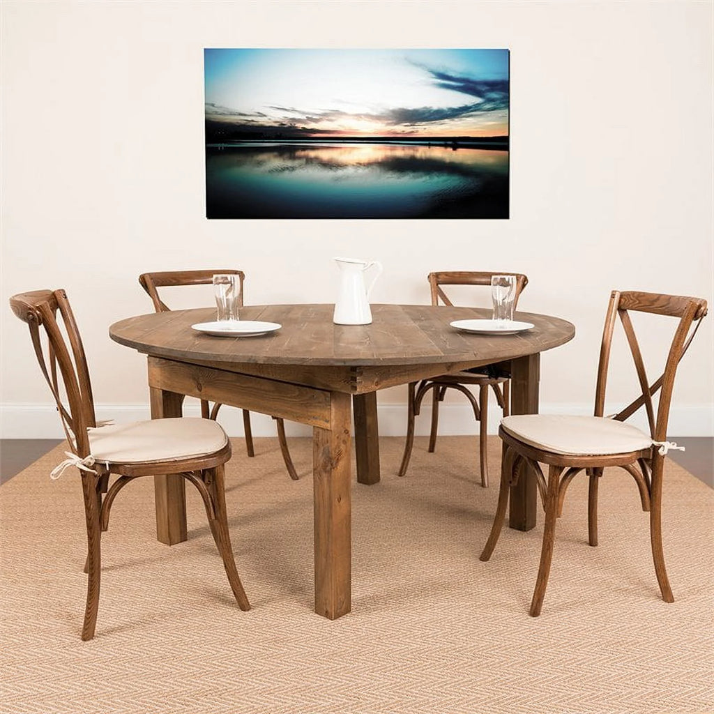 60" Round Farm Dining Table H8908