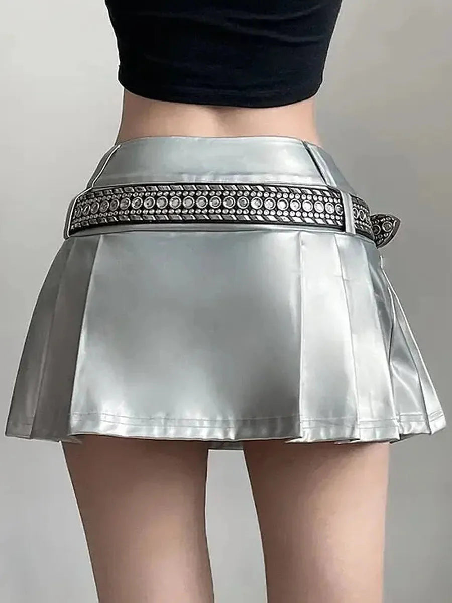 Pleated Skirt T969