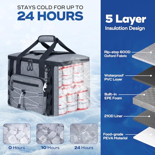 Collapsible Insulated Cooler Bag E680866