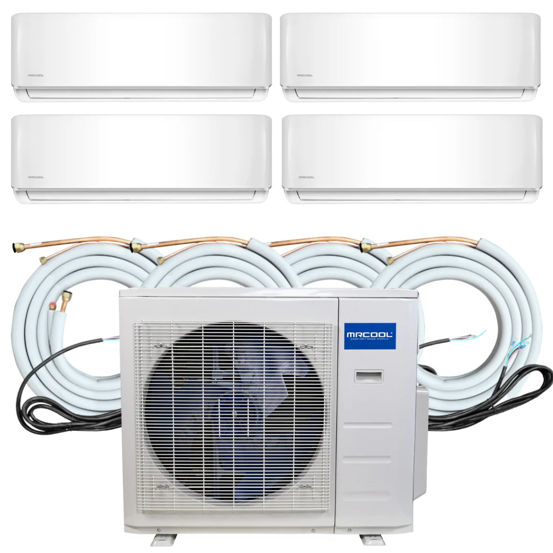 36K BTU 4 Zone Ductless Air Conditioner and Heat Pump Z277