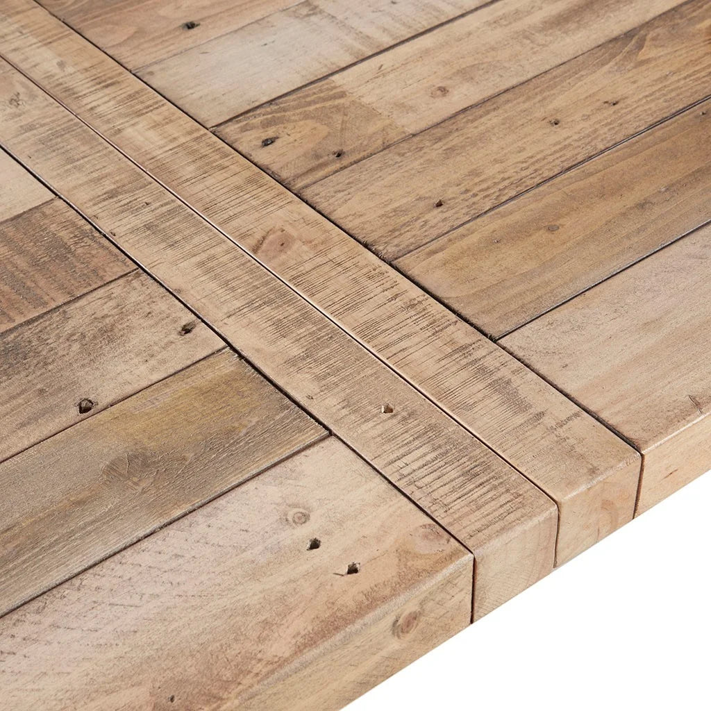 Modern Rustic Wood Dining Table S98410