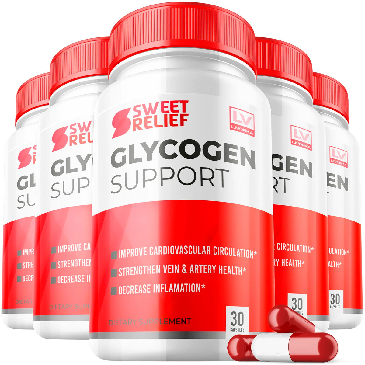 150 Capsules Glycogen Vitamin Capsules H24552