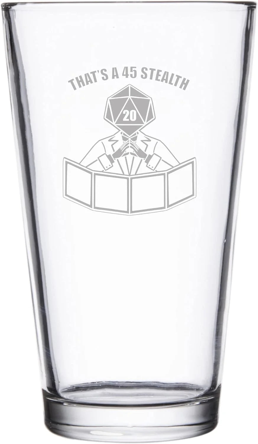 Engraved Pint Glass 16 Oz H70632