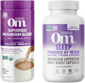 Hot Chocolate Blend Mushroom Powder and Sleep Mushroom Capsules 90 Count O8130