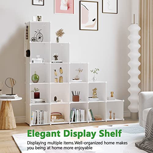 16 Cube Plastic Storage Organizer D56930