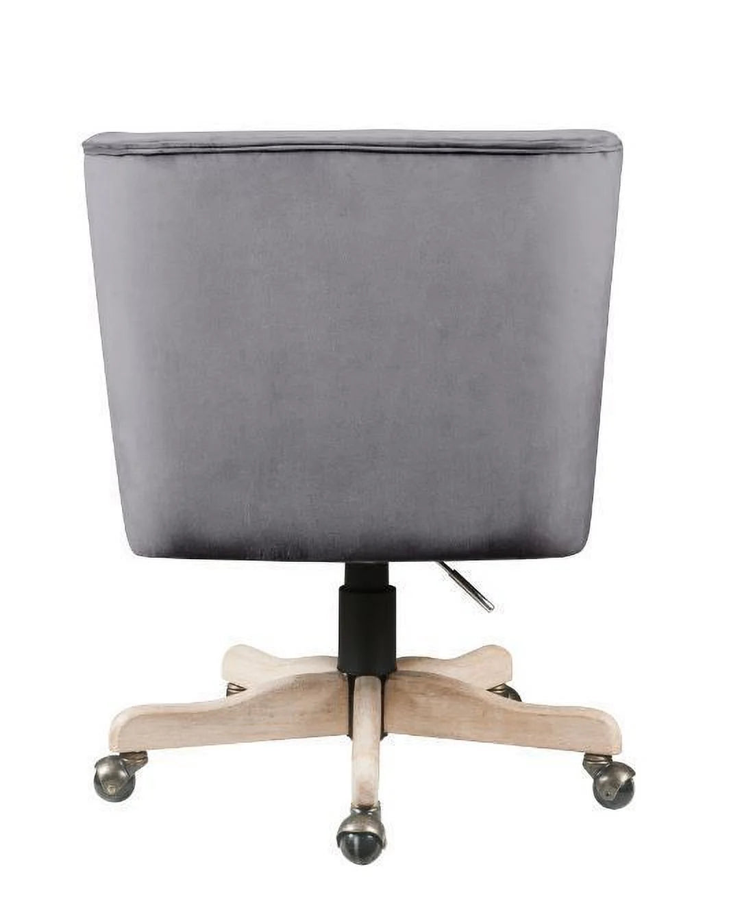 Grey Velvet Office Chair H95177