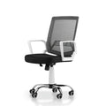 Black and White Ergonomic Office Chair B4311