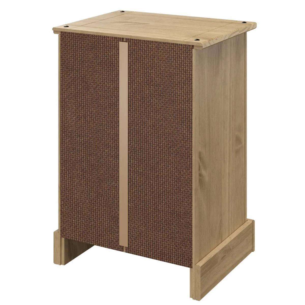 Wood 1 Door 1 Drawer Nightstand C4223