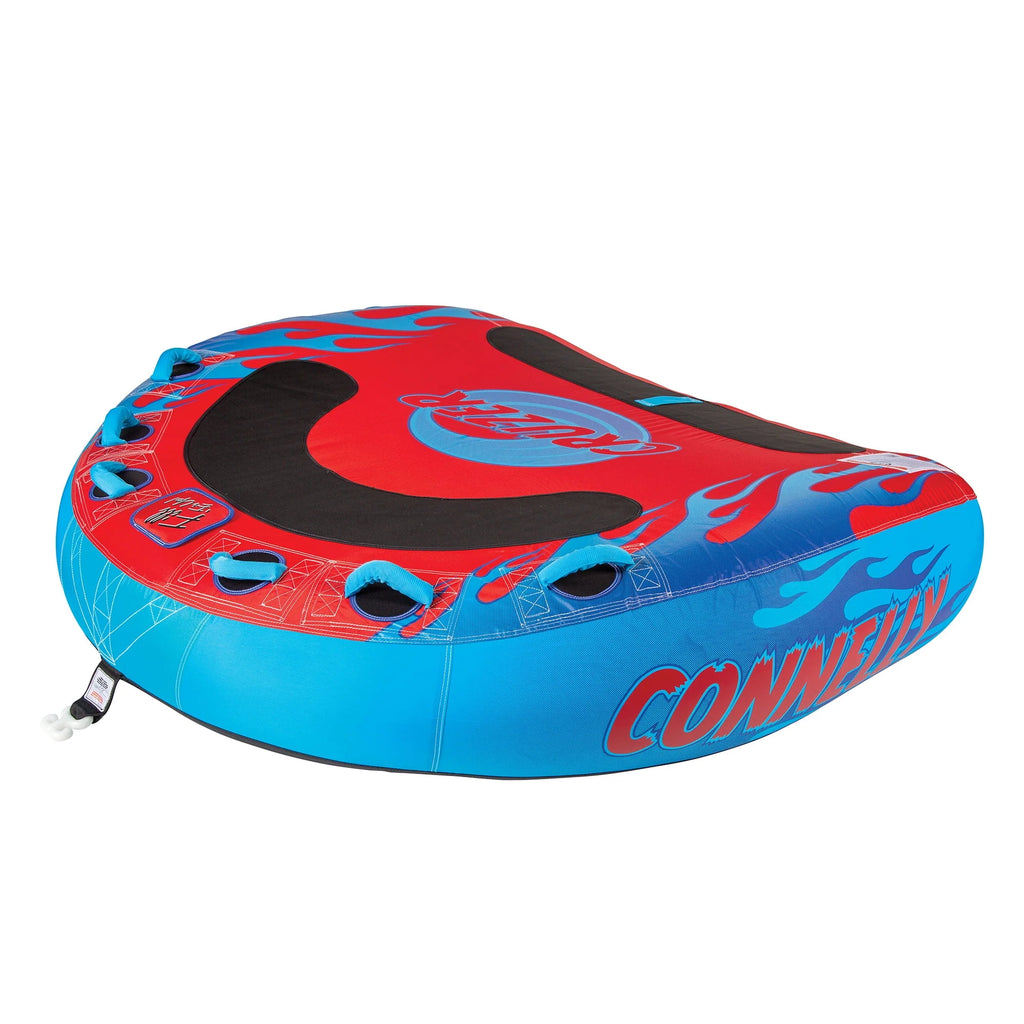 Blue & Red 3 Person Inflatable Towable Inner Tube D15861